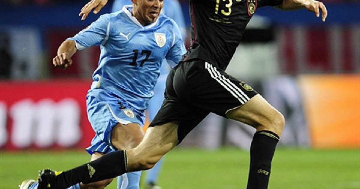 З м&rsquo;ячем Томас Мюллер / © AFP