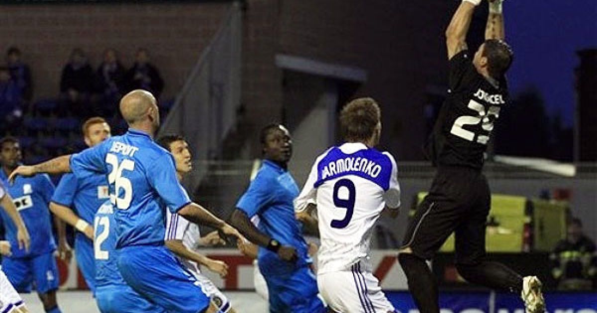 У Бельгії київське "Динамо" перемогло бельгійський "Гент" з рахунком 3:1 і вийшло у плей-офф Ліги чемпіонів. / © daylife.com