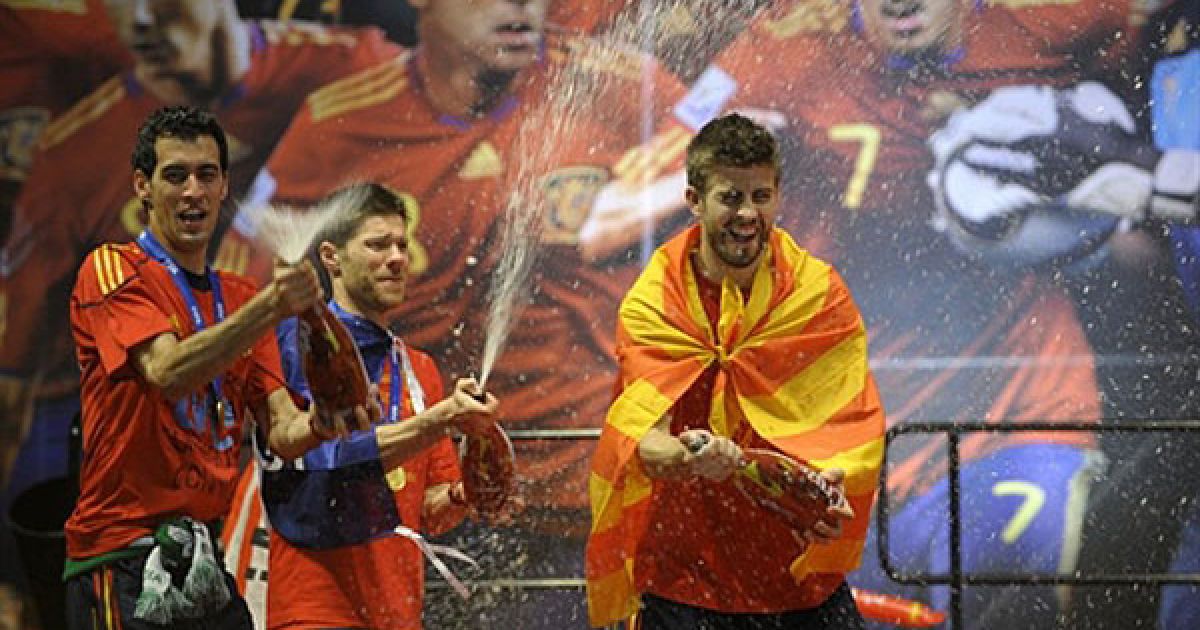 Ця перемога на Чемпіонаті світу стала першою в історії збірної Іспанії. / © AFP