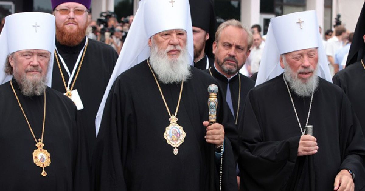 У одеському аеропорті патріарха зустрічали Київський і всієї України Володимир та інші представники влади і церкви. / © Православная Одесса