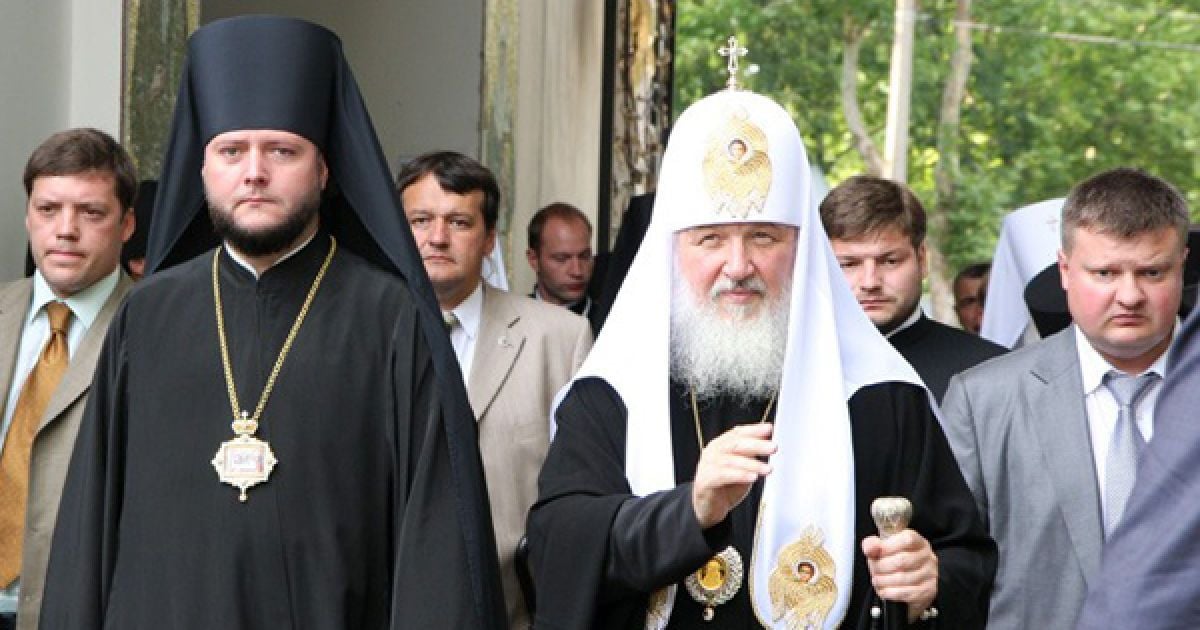 Націоналісти та православні Київського патріархату звинуватили Кирила в політичній меті візиту. / © Православная Одесса