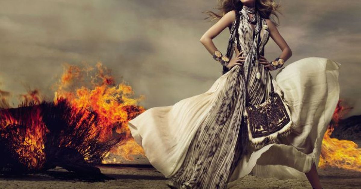 Жізель Бюндхен для Roberto Cavalli