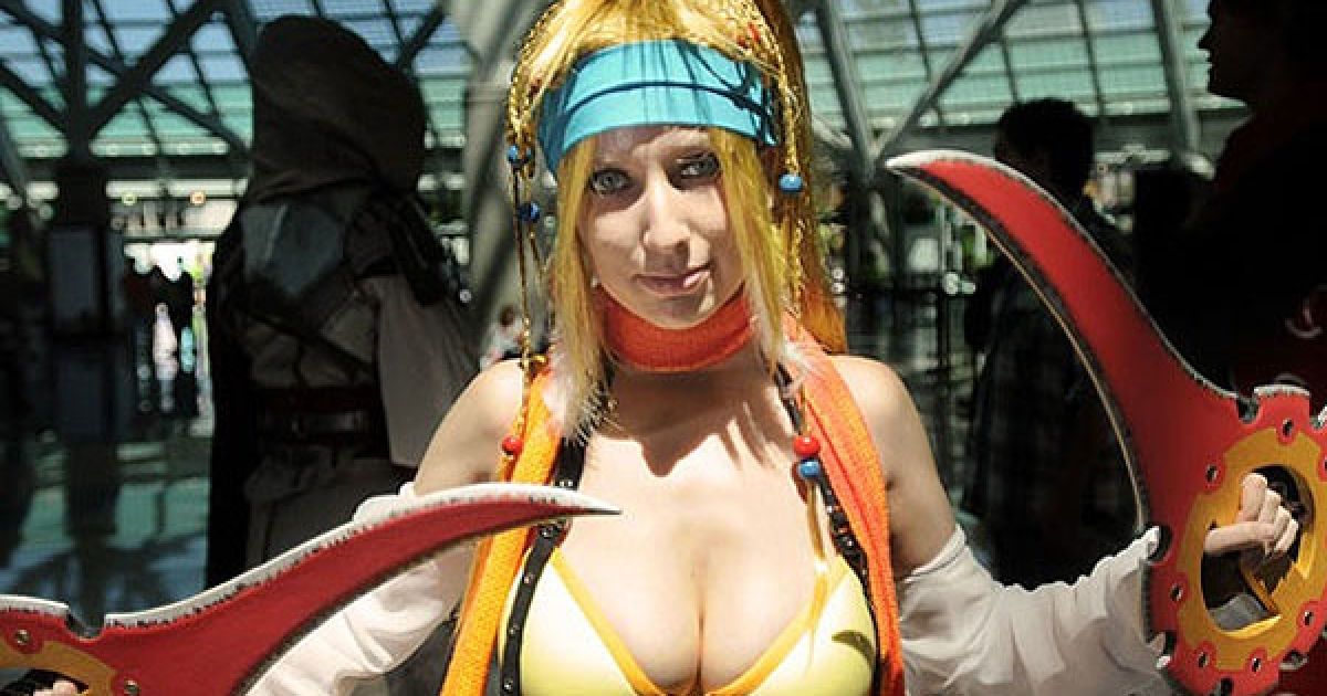 Стефані Хорнер у костюмі Рікку з гри "Final Fantasy X-2" / © AFP