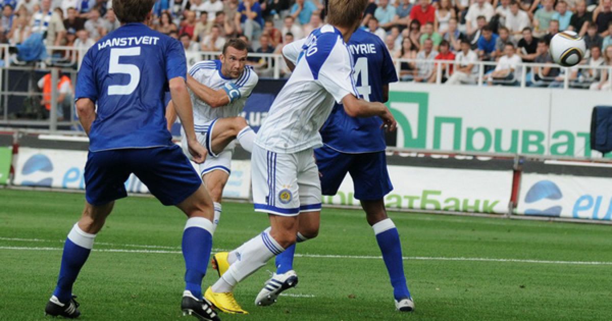 Андрй Шевченко зміг забити гол на 80-ій хвилині.