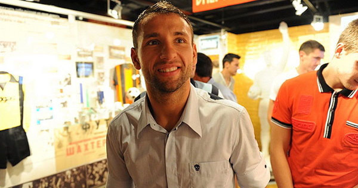 Рац на відкритті музею ФК "Шахтар" у Донецьку. / © ФК "Шахтар"