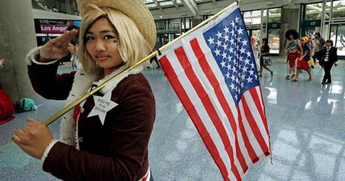 На честь Дня незалежності у більшості міст США відбулись святкові паради, феєрверки і масові гуляння. / © AFP