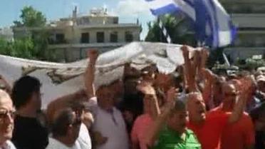 В Греции произошли столкновения между полицией и водителями грузовиков