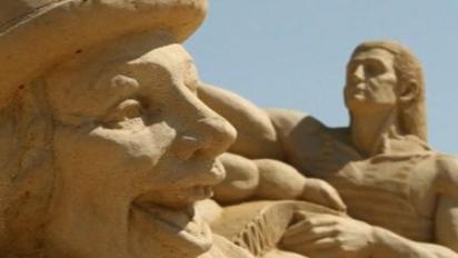 У болгарському Бургасі відбувається фестиваль піщаних фігур