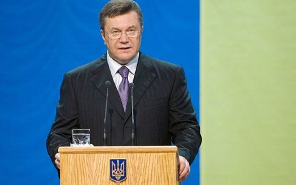 Президент Віктор Янукович заявив про необхідність підписання декларації про стратегічне партнерство України з Росією. / © President.gov.ua