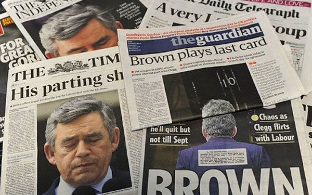 У Британії провалилися переговори по уряду: Гордон Браун пішов у відставку / © AFP