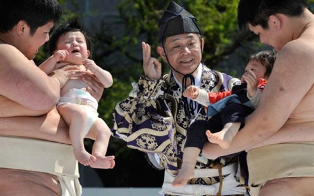 Фестиваль дітей, які плачуть, проводиться в Японії вже 400 років. / © Getty Images/Fotobank