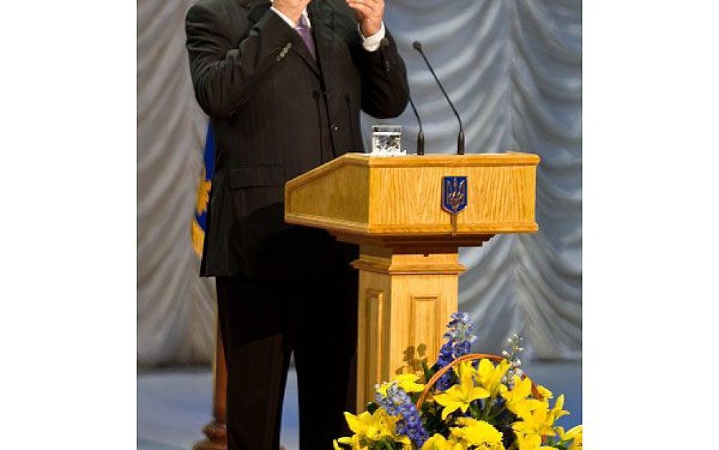 Віктор Янукович заявив, що конфліктам у вищих ешелонах влади покладено край. / © Украинское Фото