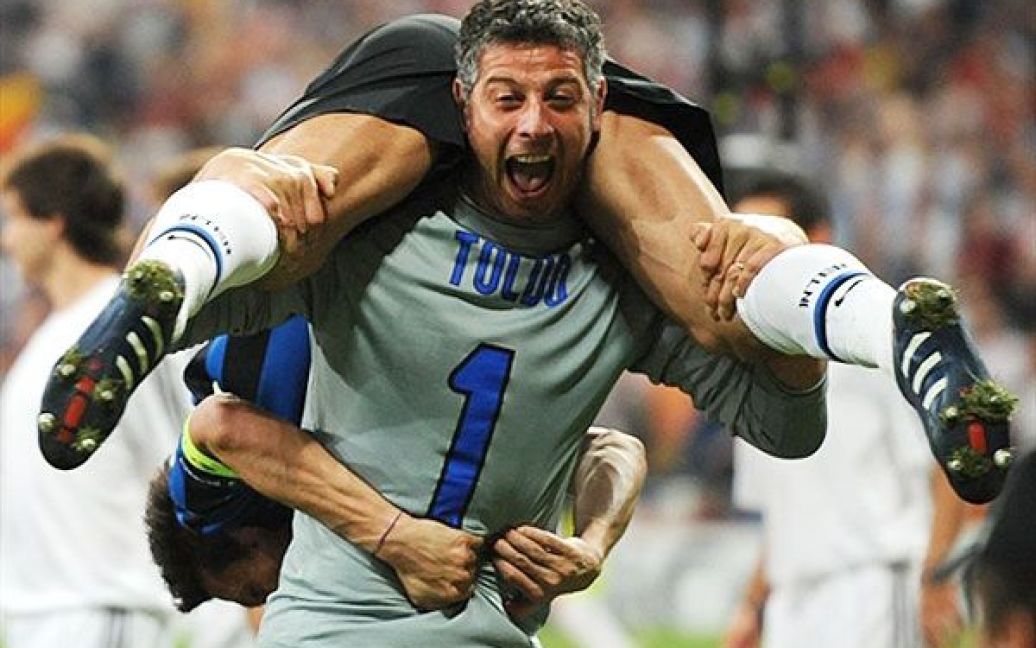 "Інтер" вперше виграв Лігу чемпіонів і втретє італійці завоювали Кубок чемпіонів. / © AFP