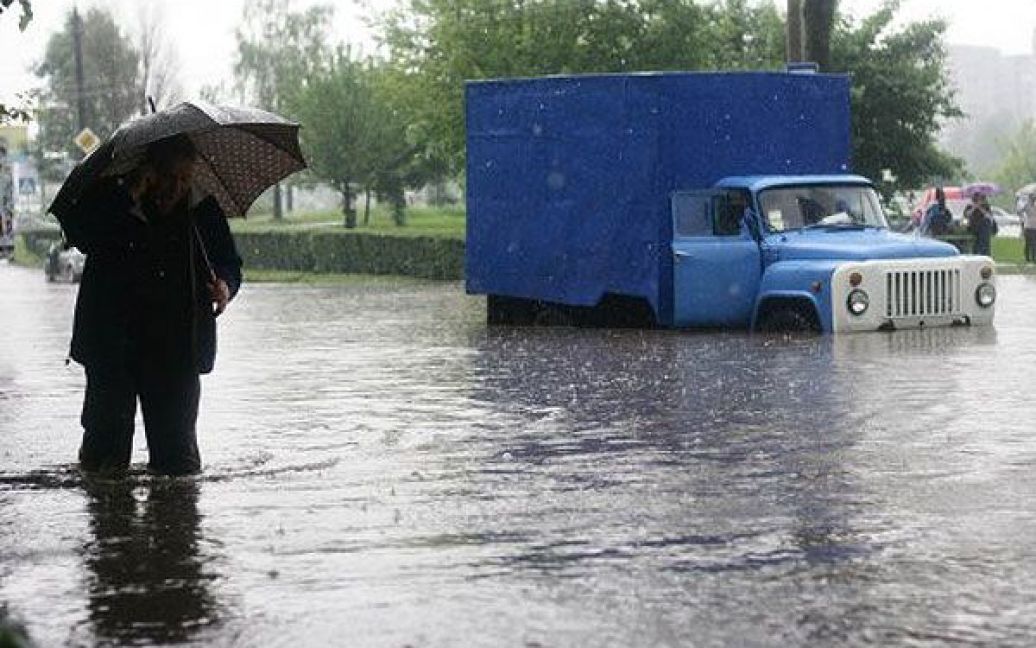 У Закарпатській області оголошено штормове попередження у зв&rsquo;язку із сильними дощами та підвищенням рівня води. / © УНІАН