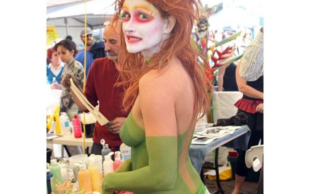 На фестивалі "Australian Body Art Carnivale 2010 зібрались найкращі майстри боді-арту в Австралії. / © Getty Images/Fotobank