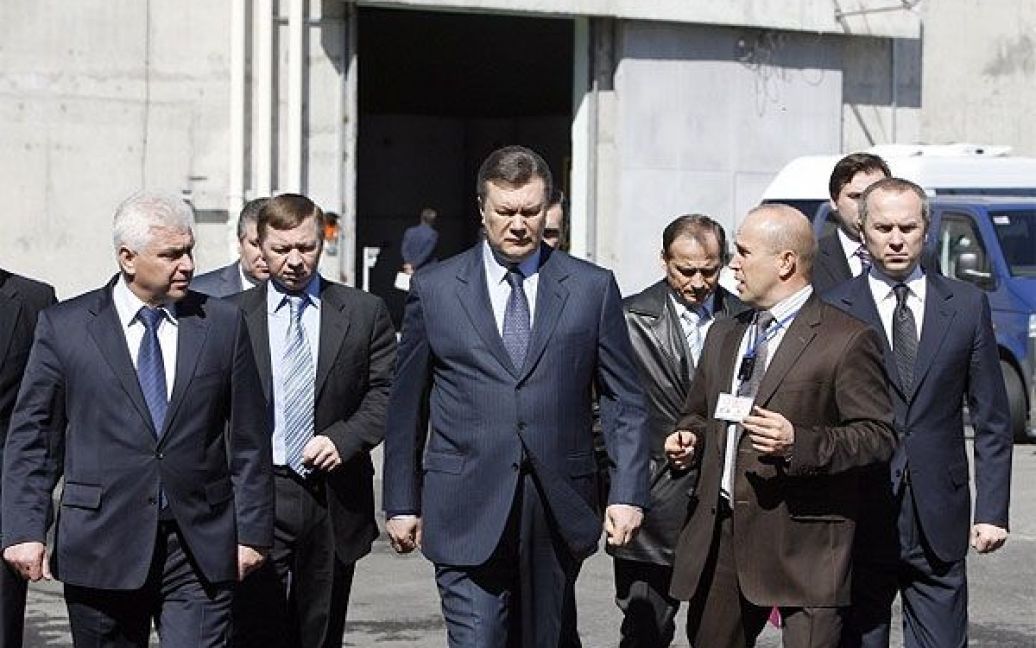 Президент України Віктор Янукович 26 квітня відвідав Чорнобильську АЕС. / © President.gov.ua