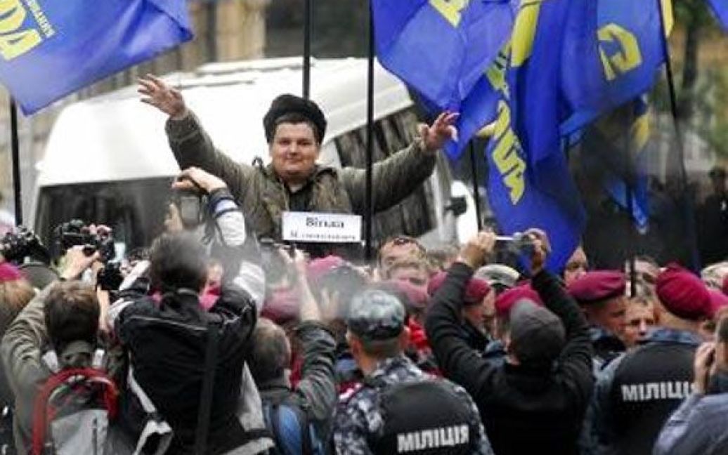Президент України Віктор Янукович прокоментував пікет, яким зустріли його візит у Львові і наголосив, що в цілому львів&rsquo;яни позитивно налаштовані. / © zik.com.ua