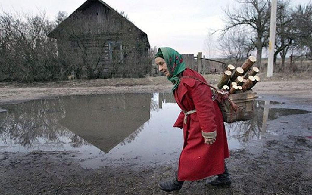 Білорусь, село Новоселки, 30-км зона. / © AFP