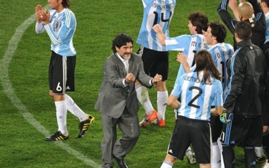Збірна Аргентини впевнено перемогла команду Нігерії у матчі першого туру Чемпіонату світу з футболу. / © AFP