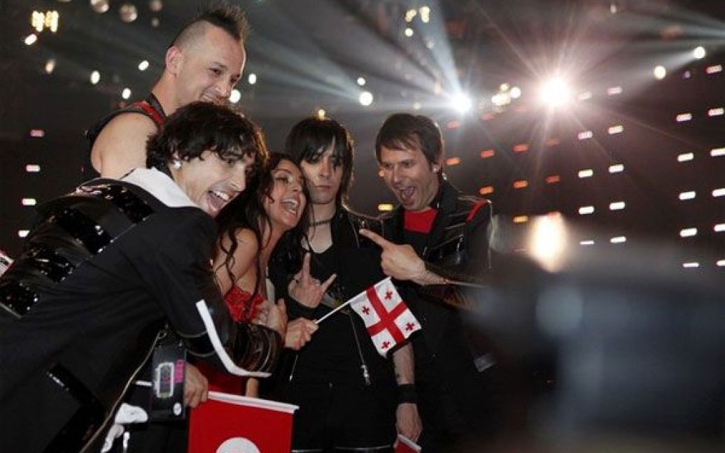 Учасники "Євробачення" підтримують грузинську співачку Соф&rsquo;ю Ніжарадзе / © daylife.com