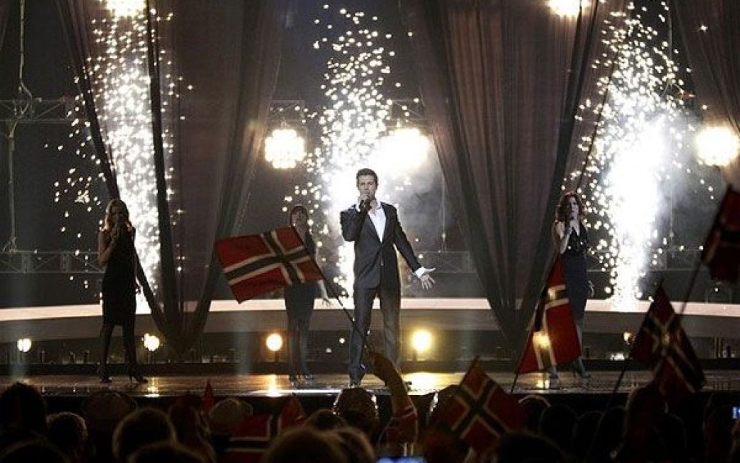 Учасник "Євробачення-2010" від Норвегії Дідрік Соллі-Танген / © AFP