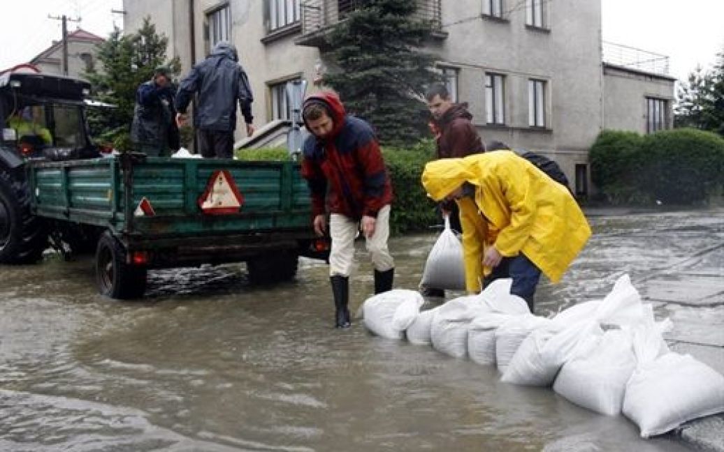 Від потужної повені та сильних злив потерпають Угорщина, Чехія, Польща, Словаччина. / © AFP