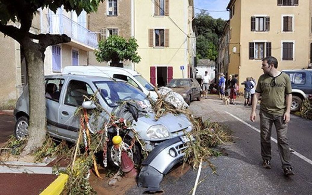 Сильні зливи спричинили повінь на півдні Франції / © AFP
