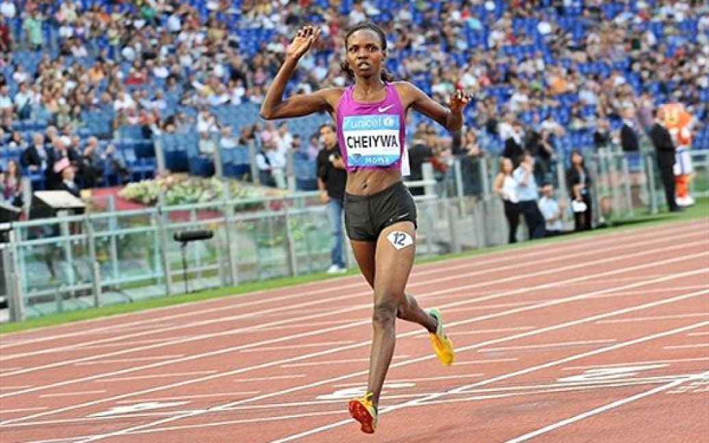 Кенійка Мільча Чейва перемогла у бігу на 3000 м. / © AFP
