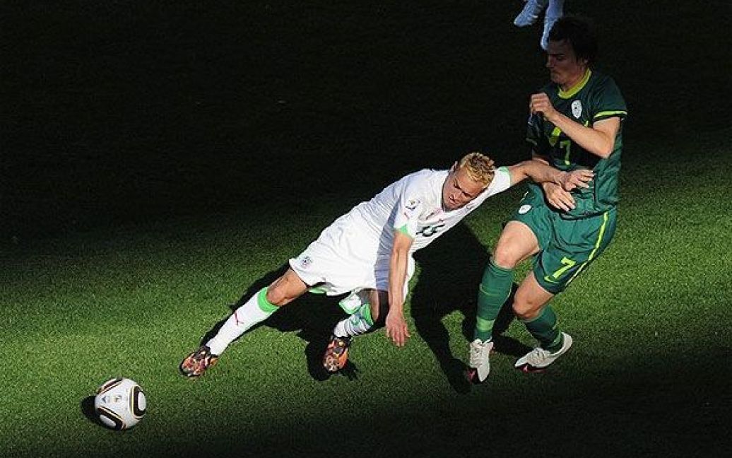 У першому турі балканці перемогли збірну Алжиру з рахунком 1:0. / © AFP