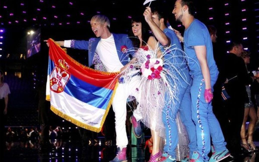 Сербський учасник Мілан Станкович пройшов у фінал "Євробачення-2010" / © Getty Images/Fotobank