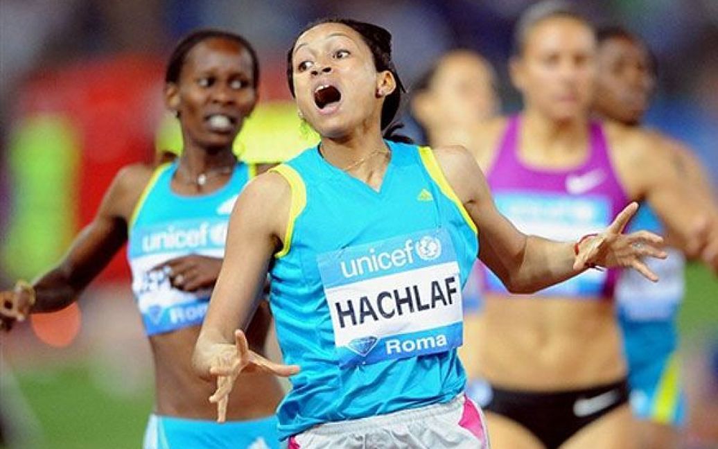 Хашлаф Халіма (Морокко) перемогла у бігу на 800 м з бар&rsquo;єрами. / © AFP