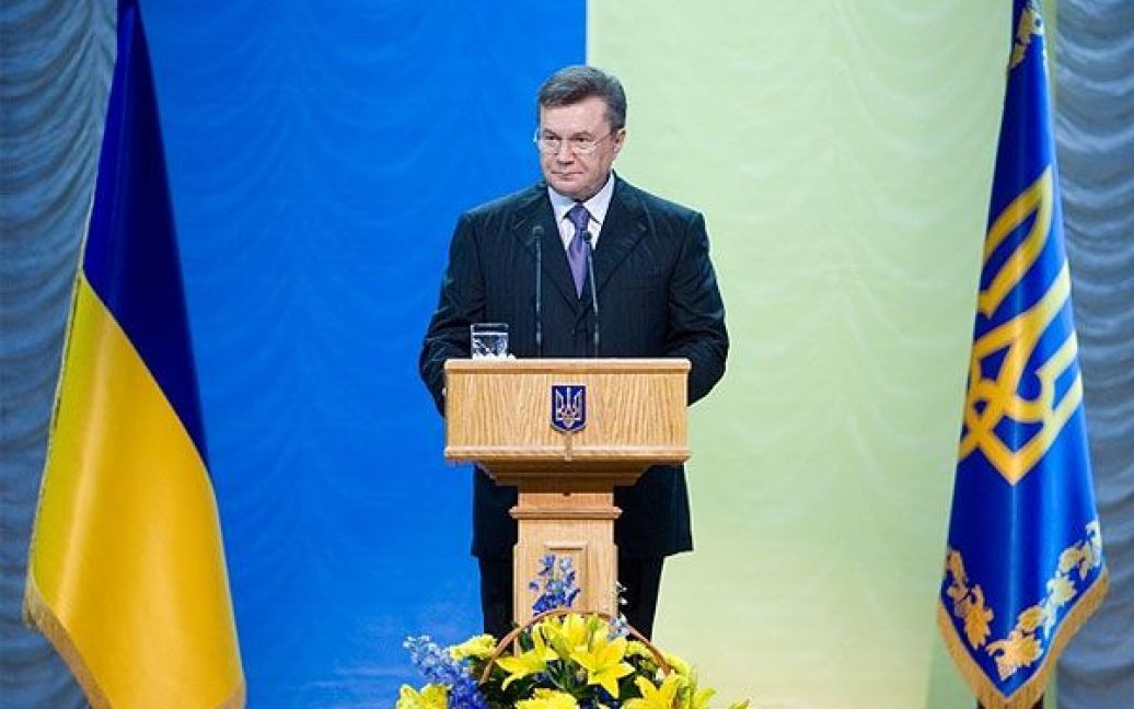 Президент Віктор Янукович заявив про необхідність завершення приватизації держмайна України протягом 5 років, зокрема, за наявною інформацією, мають бути продані "Укрзалізниця" та прибуткові українські шахти. / © President.gov.ua