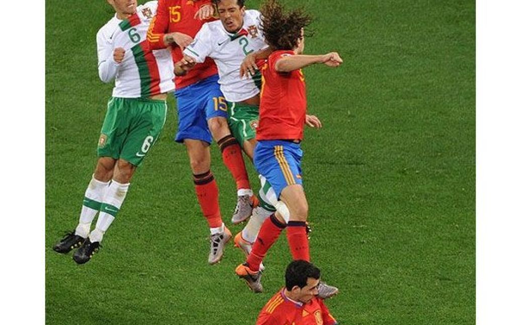 Збірна Іспанії з рахунком 1:0 перемогла Португалію у 1/8 фіналу Чемпіонату світу. / © Getty Images/Fotobank