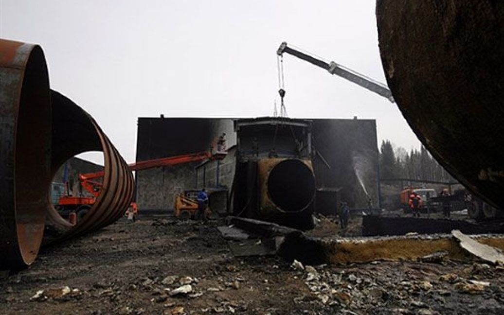 Причиною двох вибухів на шахті "Распадская" міг стати раптовий викид метану. / © AFP