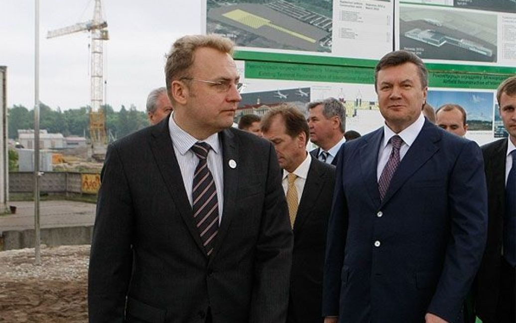 Глава держави ознайомився з ходом реконструкції аеропорту "Львів" / © President.gov.ua