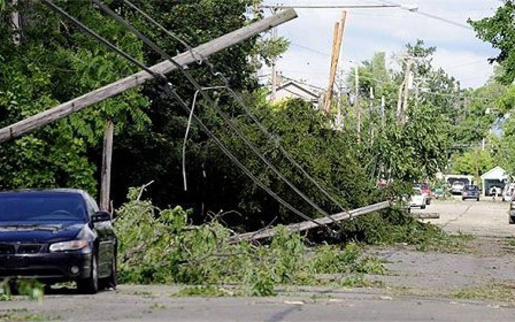 Потужний торнадо пройшовся територією американських штатів Іллінойс, Огайо і Мічиган. / © Sentinel-Tribune