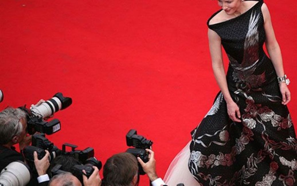 Виконавиця головної ролі у фільмі "Робін Гуд", австралійська актриса Кейт Бланшетт / © AFP