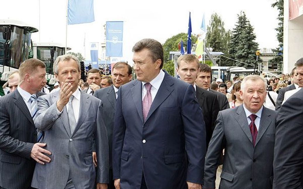 Президент України Віктор Янукович взяв участь у відкритті XXII Міжнародної агропромислової виставки "АГРО-2010". / © President.gov.ua