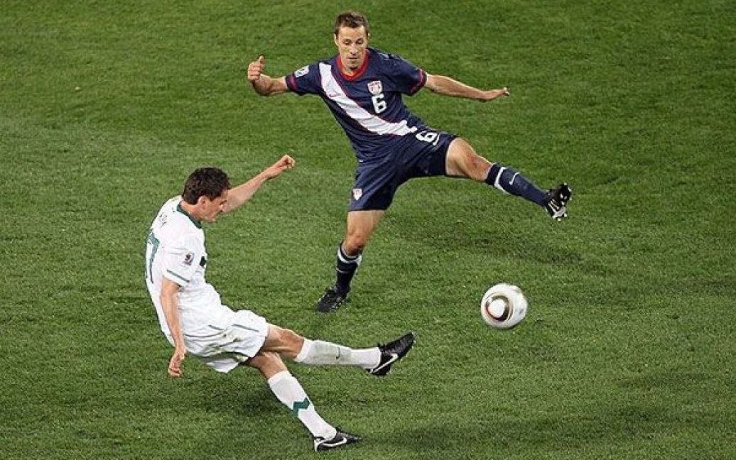 Збірна США зіграла внічию у матчі зі Словенією з рахунком 2:2. / © Getty Images/Fotobank