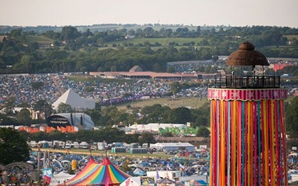 Цього року легендарний фестиваль у британському Гластонбері відзначає 40-річчя. / © AFP
