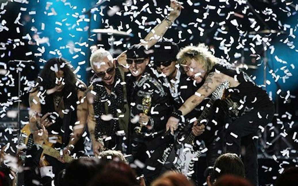 Виступ "Scorpions" на церемонії вручення World Music Awards 2010 / © Getty Images/Fotobank