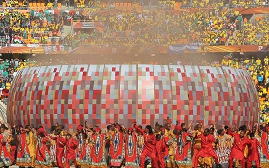 Церемонія відкриття Чемпіонату світу з футболу 2010 у Йоганнесбурзі. / © AFP