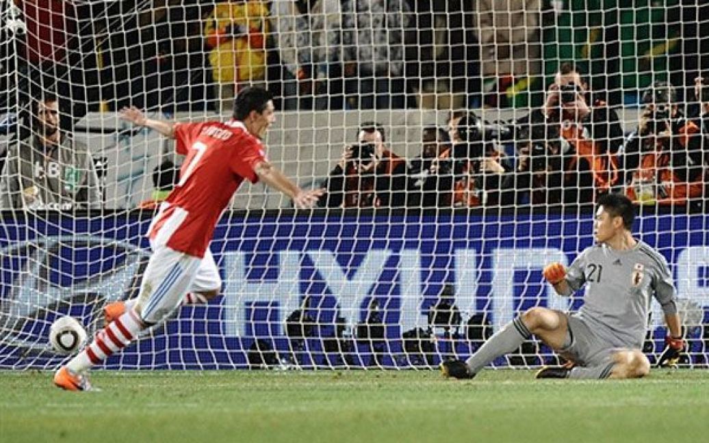 Вирішальний пенальті у ворота Японії забив Оскар Кардосо / © AFP