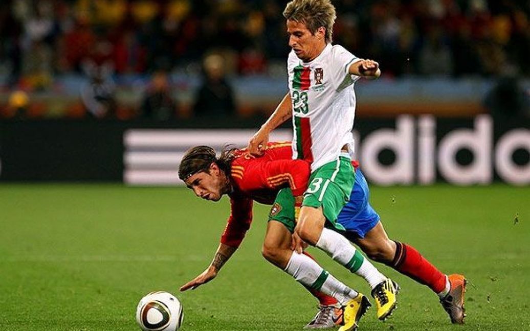 Збірна Іспанії з рахунком 1:0 перемогла Португалію у 1/8 фіналу чемпіонату світу. / © Getty Images/Fotobank