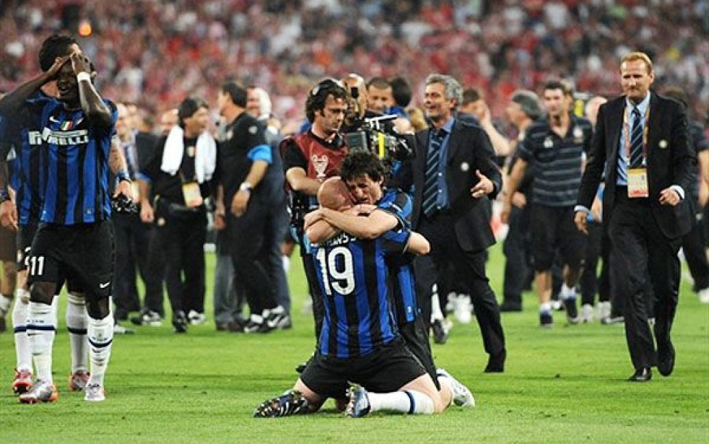 Італійський "Інтер" під керівництвом Жозе Моурінью виграв Лігу чемпіонів 2009/2010. / © AFP