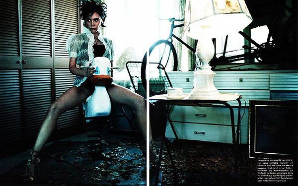 Вікторія Бекхем у розкішній фотосесії для Vogue / © Vogue