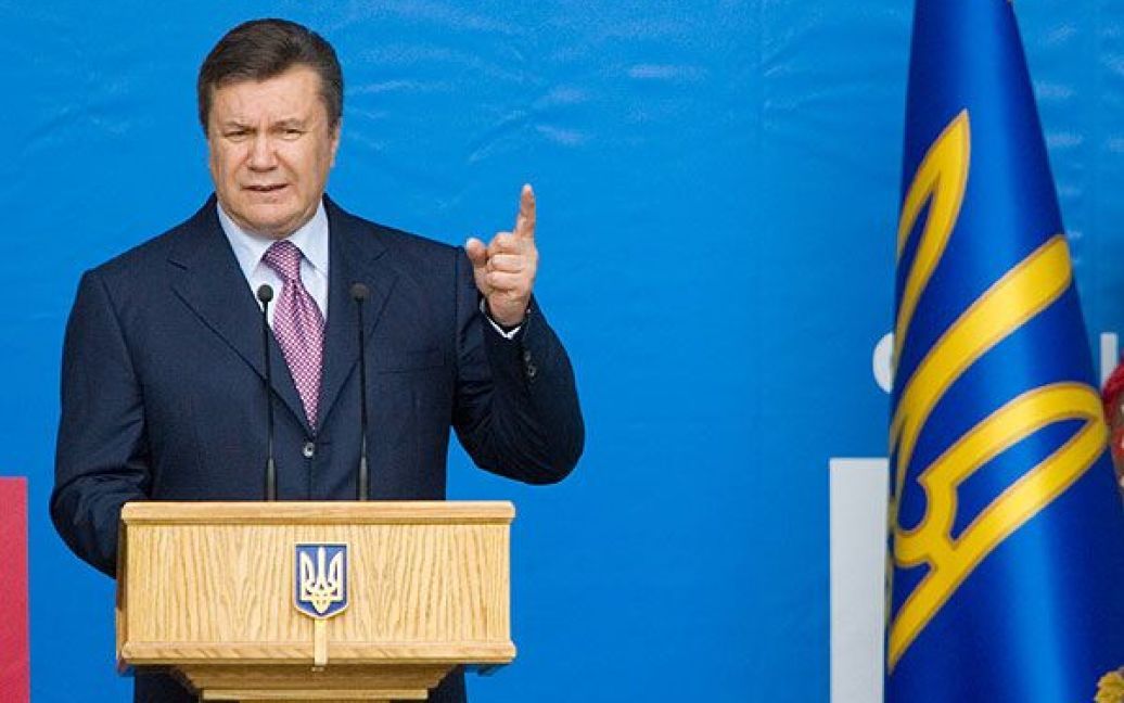 Віктор Янукович підкреслив, що має бути створено "прозорий ринок землі". / © President.gov.ua