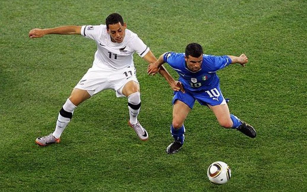 Збірна Нової Зеландії не поступилась чинним чемпіонам світу, збірній Італії. / © AFP