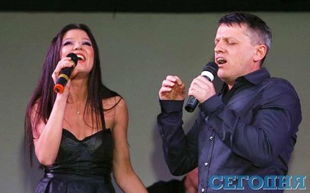 Руслана Лижичко і її чоловік і продюсер, а тепер і співак - Олександр Ксенофонтов. / © Сегодня