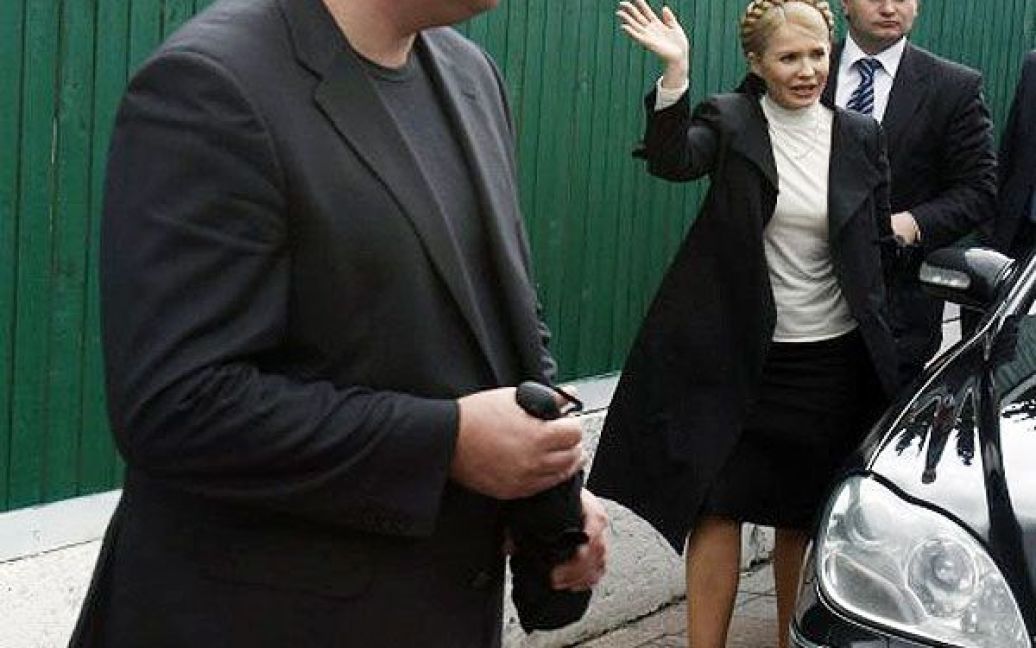 Під стіни Ради прибула опозиційний лідер Юлія Тимошенко. / © УНІАН